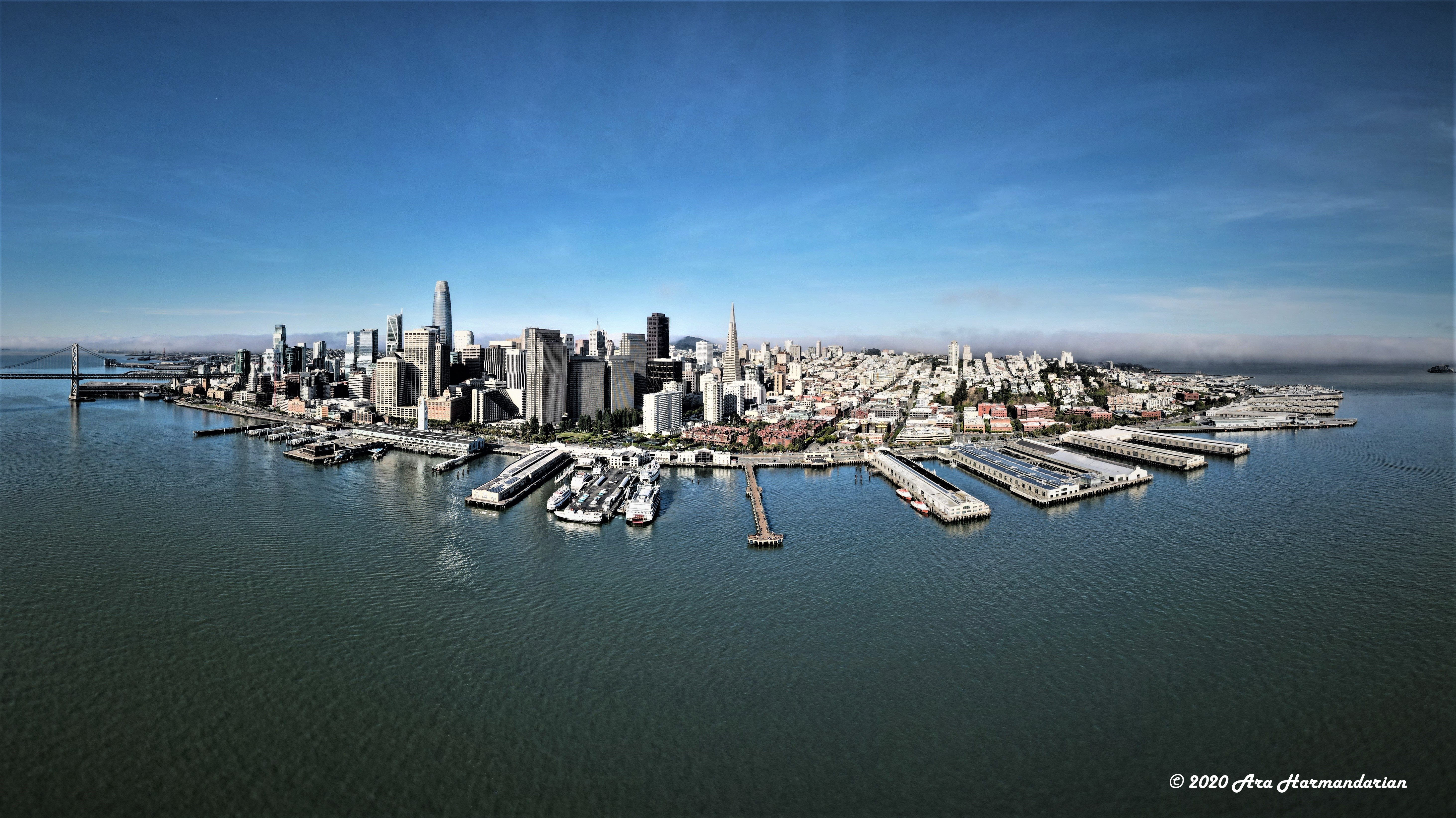 Downtown SF from the Bay, Ara.